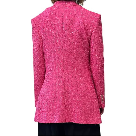 Dolce & Gabbana Hot Pink Sequined Blazer size IT 36 seen on Lisa from Vanderpump - Picture 6 of 16